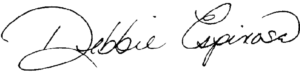 Debbie Espinosa Signature