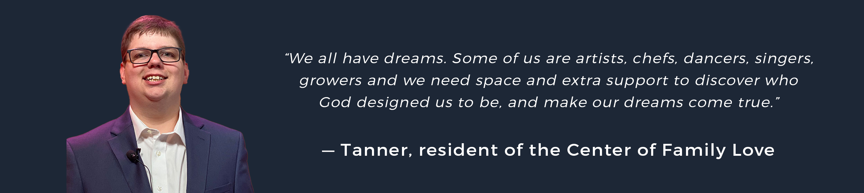 Tanner, Resident Quote Image