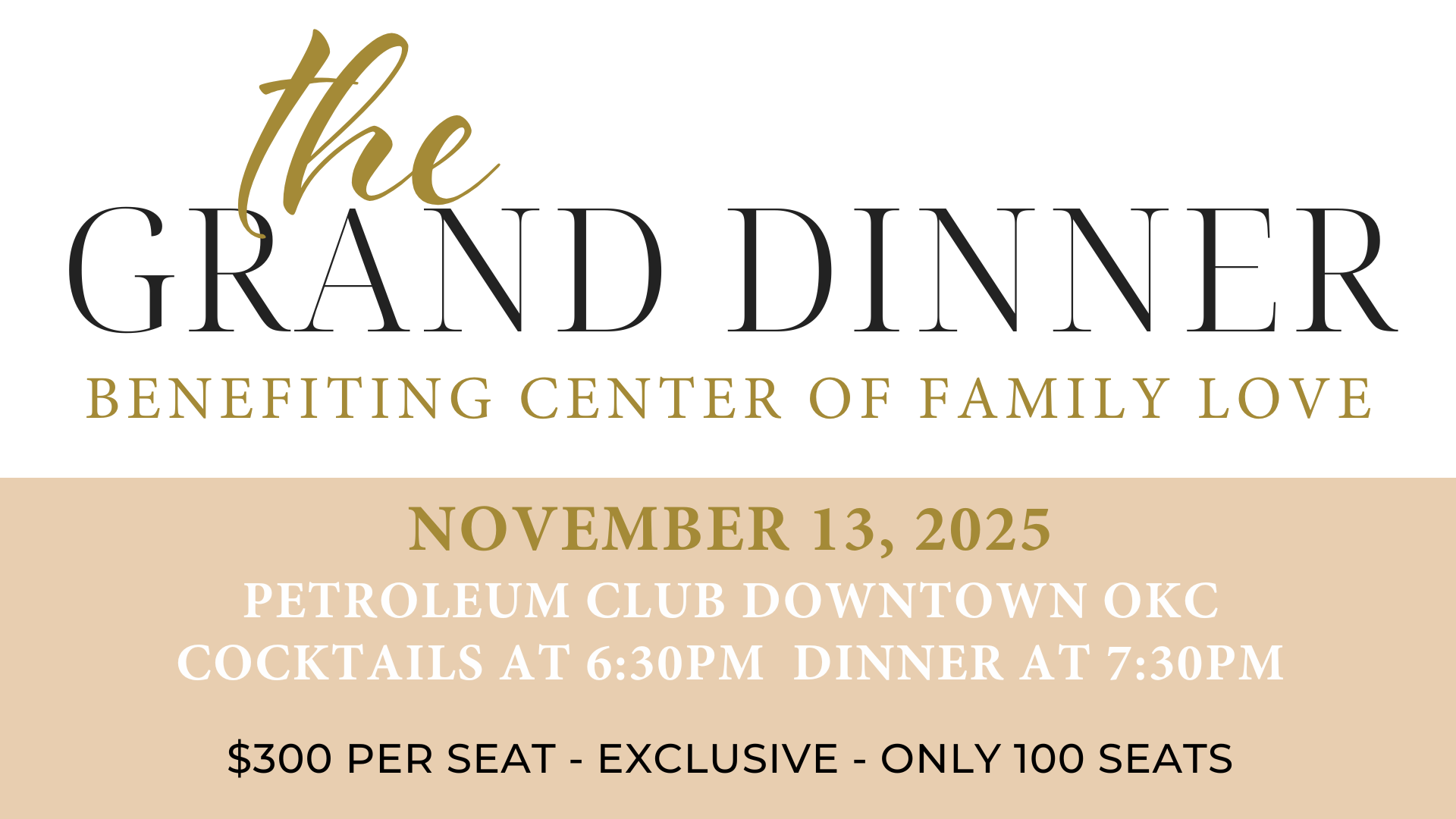 Grand Dinner Web Banner