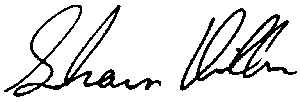 Shawn's signature